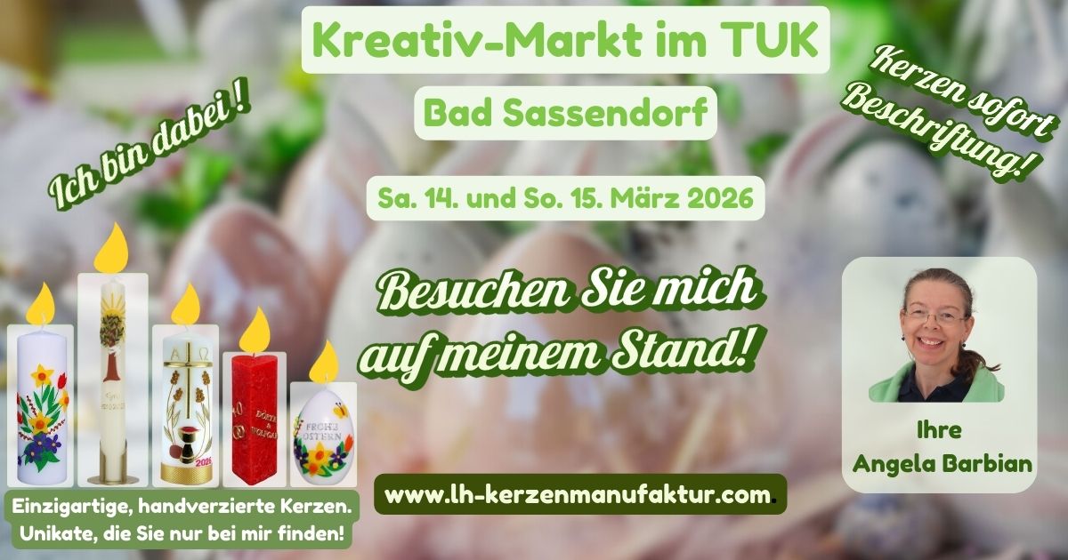 "Frühjahr & Ostern" - Kreativmarkt im TuK Bad Sassendorf 01 TUK Bad Sassendorf