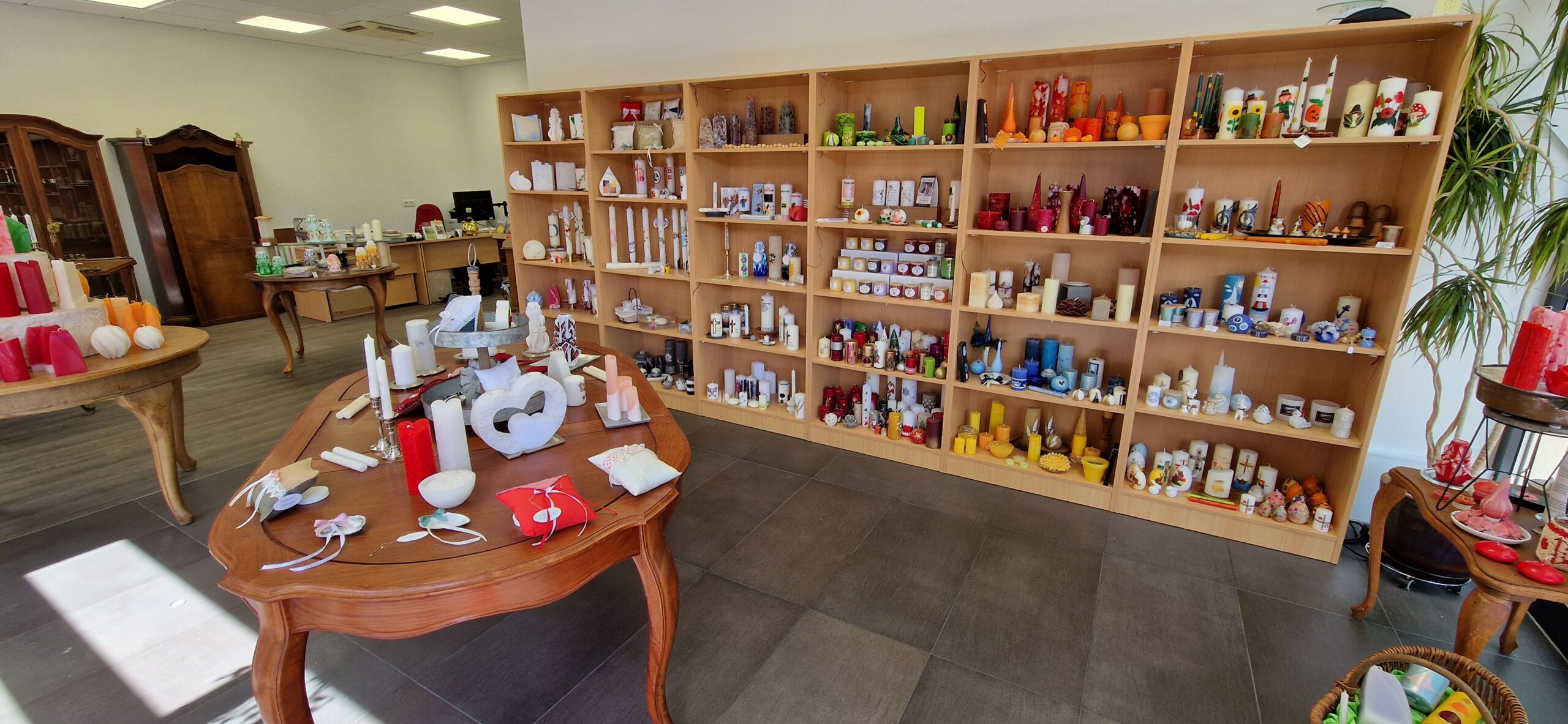 LH-Kerzenmanufaktur Innenansicht