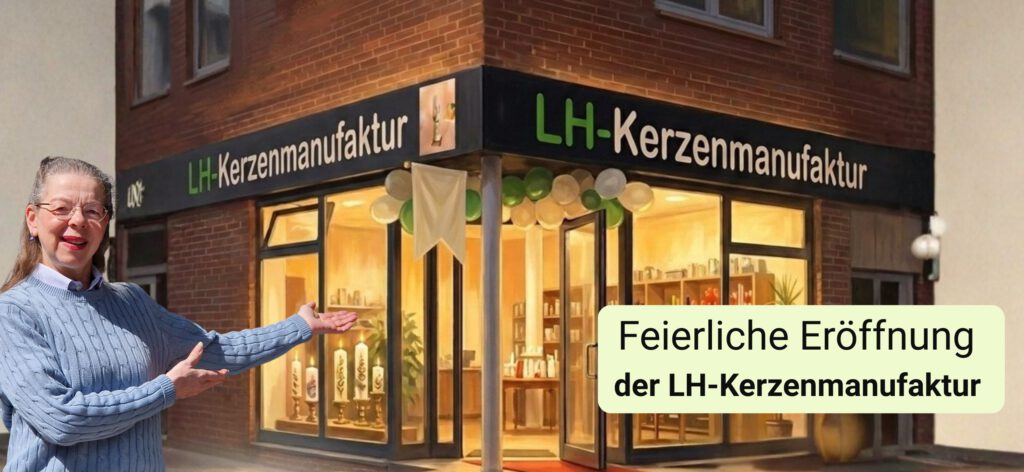 Feierliche Eröffnung Banner richtig