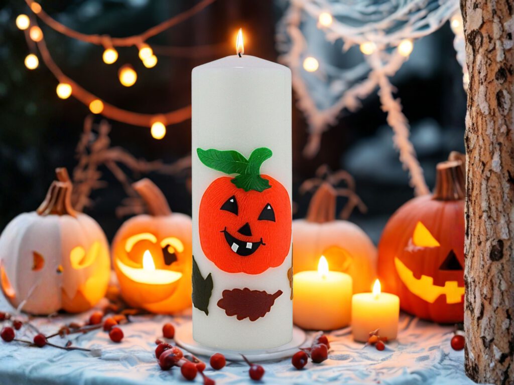 Halloween-Kerze