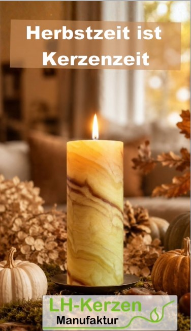 Herbstdeko mit Kerzen – gemütliche Wohnideen für den Herbst 2026 Bild01